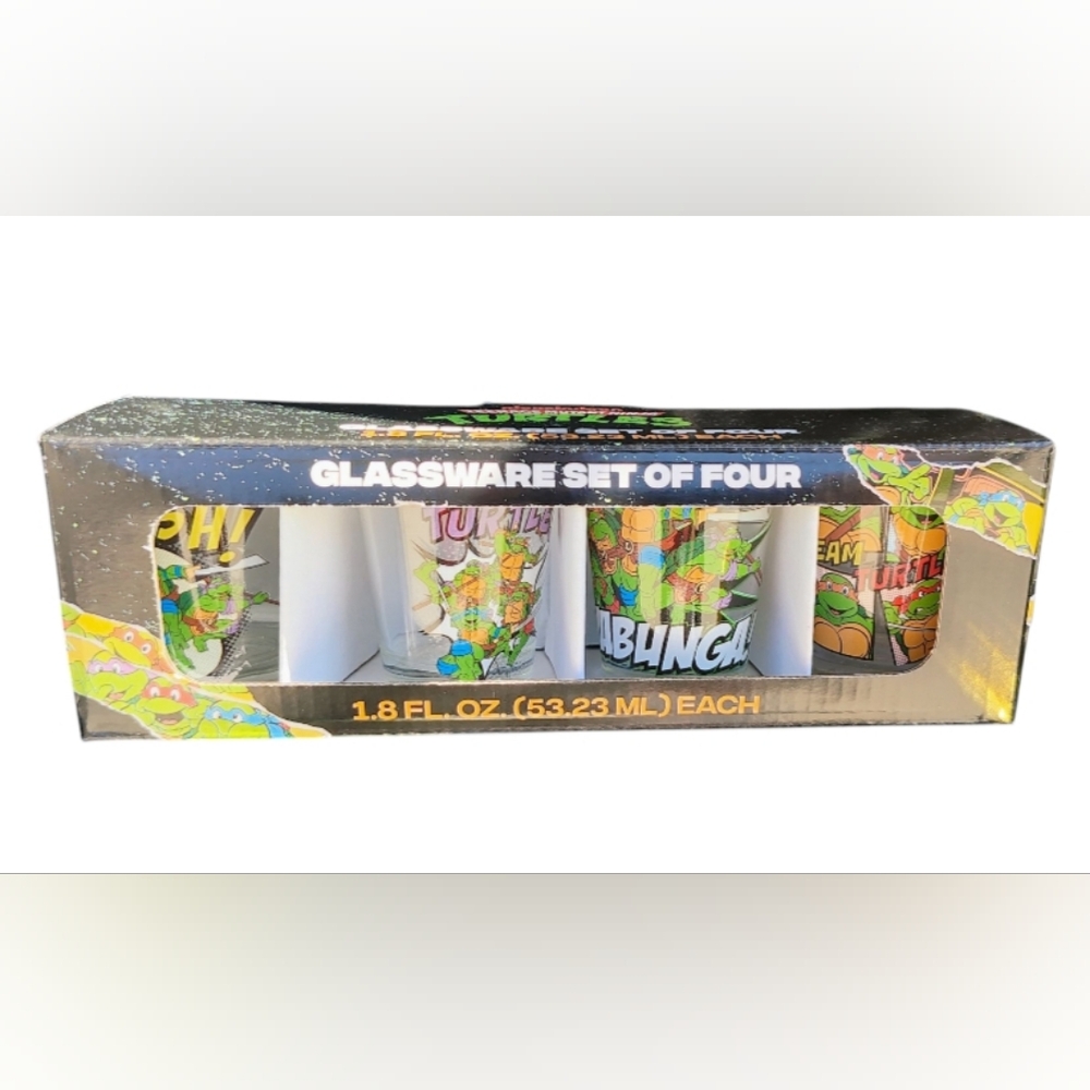 Teenage Mutant Ninja Turtles Tequila Shots Set of Four.